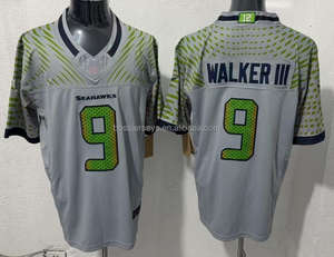 Maillots de football américain de l'équipe de <span class=keywords><strong>Seattle</strong></span> Seahawks pour les saisons 2025/26 # 11 Smith-Njigba # 12 maillots de sport pour hommes en gros - Product Image 6