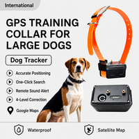 Traceur GPS pour chien de chasse professionnel, étanche IP65, autonomie de 15h, 4G, Bluetooth, lecture des trajets, alerte sonore à distance, électronique