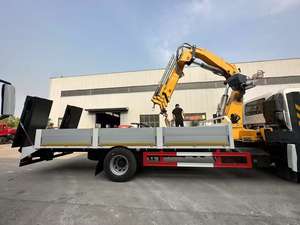 ISUZU Chasis Precio al por mayor de fábrica Multipropósito Plegable Brazo telescópico Grapple <span class=keywords><strong>Grabber</strong></span> Camión Wrecker con grúa montada - Product Image 6