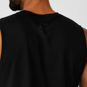 OEM Wholesale Men's Casual Gym Sports Workout Active Tank Top High Quality Lightweight Breathable with Hole Decoration - Product Image 1