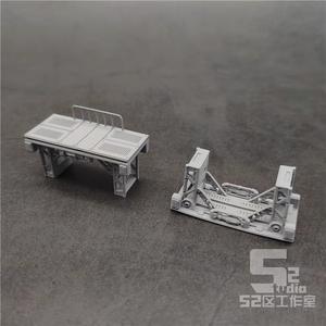 RG HG 1/144 Plateforme de scène d'hangar pour équipe au sol, imprimée en PVC haute précision - Product Image 3