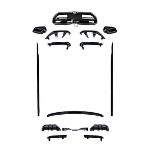 Adecuado para BMW Serie 5 G60/G68, Mejora <span class=keywords><strong>de</strong></span> Modificación, Parrilla Delantera Estilo Black Knight, Labio Trasero, Difusor Trasero, Embellecedor <span class=keywords><strong>de</strong></span> Carrocería - Product Image 6
