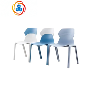 Chaise de conférence empilable avec accoudoirs, fauteuil en plastique, siège en plastique PP imperméable pour réunions, bureaux, écoles, salles de classe - Product Image 4