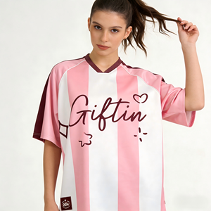 Camiseta de Fútbol Personalizada con Diseño ODM, Material de Alto Brillo, Uniforme de Fútbol Personalizado para Clubes y Equipos, Ropa Deportiva Informal Unisex - Product Image 2