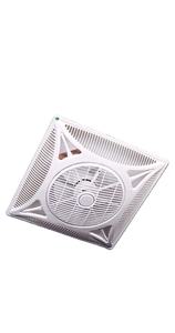 Ventilateur de plafond électrique avec lumière LED, extracteur d'air, 600*600, usage commercial, domestique, hôtelier, best-seller - Product Image 3