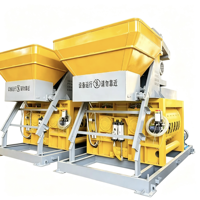 Bétonnière à double arbre à rotation forcée JS1000 |   Centrale de Béton Prête à l'Emploi Industrielle de 1000L, Machine de Malaxage