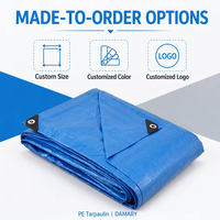 Bâche en PE 120GSM, résistante aux UV, sur mesure, couleur personnalisée, bâche en PE en gros, fournisseur d'usine en Chine