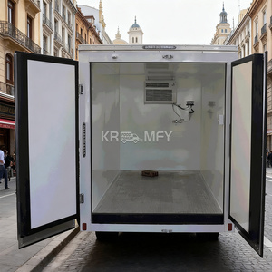 Camión de Comida Móvil para Helados con Diseño Personalizado, Remolque Refrigerado con Cortina Lateral - Product Image 4