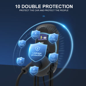 ที่ชาร์จไฟ FCC รู<span class=keywords><strong>ป</strong></span>ดาวพลังงาน7kW 32A กล่องติดผนัง1เฟสเครื่อง<span class=keywords><strong>โหลด</strong></span>แบบไดนามิกสำหรับเทสลาสหรัฐอเมริกา - Product Image 5