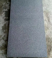 Granit noir de Chine, bord biseauté, coupe sur mesure pour comptoirs et nez de marche d'escalier