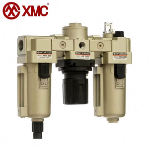 HNAC3000-03 G3/8 ''FRL 3 adet sıkıştırılmış hava su filtresi ayırıcı basınç tahliye regülatörü ve yağ yağlayıcı - Product Image 2