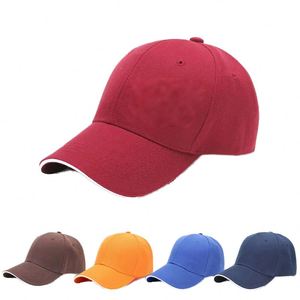 Casquettes de baseball sportives vierges à 6 panneaux, personnalisables avec image, en sergé de coton, ajustées, unisexe, vente en gros pour fabricants OEM - Product Image 3