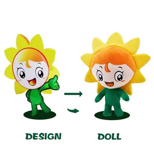 ตุ๊กตาสิงโตสั่งทำพิเศษ OEM ของเล่นนุ่มๆ ของขวัญวันเกิดเด็ก ออกแบบตัวการ์ตูน ผ้าฝ้ายออร์แกนิค ใยฝ้าย PP ขายส่ง - Product Image 3