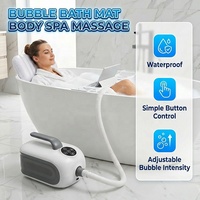 Matras Pijat Mandi Gelembung Spa Lampu LED dengan Bantal Tahan Air |   Alas Pijat Bak Mandi dengan Intensitas yang Dapat Disesuaikan |   Matras Jacuzzi Portabel