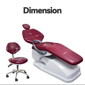 Sedia odontoiatrica completa poltrona odontoiatrica All-in-One con sistema di controllo e consegna per la nuova configurazione della clinica odontoiatrica - Product Image 6
