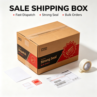 Robuste Wellpappe-Versandbox Kraft-Versandkarton für Express-Logistik Transportverpackung Großhandel
