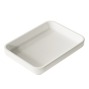 Plato Rectangular para Carne, de Porcelana Blanca, Apto para Lavavajillas, para Fiestas - Product Image 5