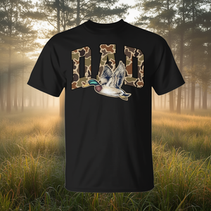 T-shirt camouflage pour homme Hunting Dad Duck Camouflage - Product Image 3