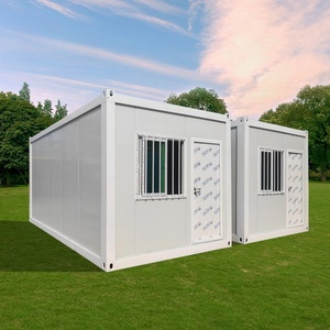 Maison conteneur modulaire réutilisable de 20 pieds avec conception ignifuge, installation rapide, salles d'isolement temporaires pour usage médical et scolaire - Product Image 5