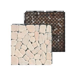 Nouvelle conception populaire de dalles de terrasse en pierre à emboîtement faciles à poser en extérieur, carrelage de sol en marbre, carrelage en pierre calcaire, carrelage de jardin - Product Image 4