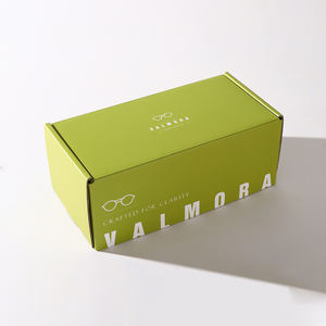 Caja de Envío para Gafas de Sol de Marca, Opción de Cartón Corrugado Tipo B/E, Caja de Correo con Tapa Plegable y Caja Interior Rígida para Regalo, Personalizable - Product Image 3