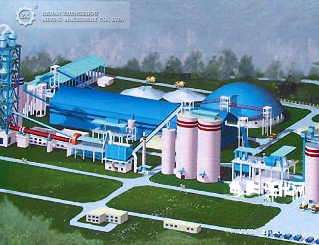 cement production plant