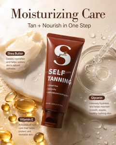 Lotion Auto-Bronzante Accélératrice DHA Effet Bronzant Sans Soleil Melon Caramel Coco Café Marque Privée OEM ODM Vente en Gros Personnalisée - Product Image 6