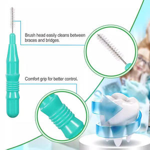 Brosses interdentaires en plastique directes d'usine, plusieurs couleurs, commandes individuelles en vrac uniquement, exclusivité transfrontalière - Product Image 2