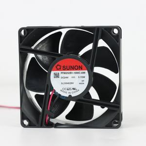 Sunon อินเวอร์เตอร์ตู้ลูกปืน60CFM, อินเวอร์เตอร์ไฟฟ้าตามแนวแกน PF80252B1-1000C-A99 80x80x25มม. 155mA 24VDC 3.72วัตต์4800รอบต่อนาที - Product Image 1