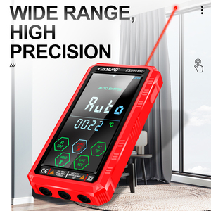 5.0 "đầy màu sắc đầy đủ Màn hình cảm ứng hiển thị auto-khác nhau, 6000 đếm thông minh kỹ thuật số vạn năng đa <span class=keywords><strong>Tester</strong></span> có thể sạc lại - Product Image 6