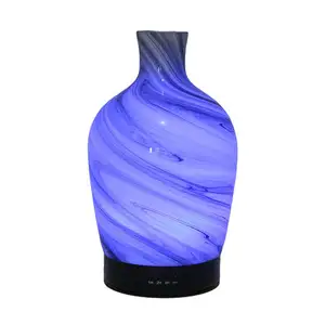 Diffuseur d'arômes en verre 3D à motif d'encre, design créatif, diffuseur d'arômes manuel Portable, Vase d'huile avec le meilleur prix