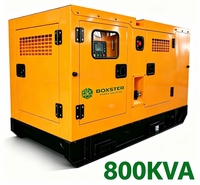 Groupe électrogène diesel haute qualité 600 kVA 800 kVA avec régulateur de tension automatique AVR pour usage industriel