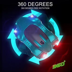 Đồ Chơi Bằng Nhựa Đèn Led Điều Khiển Từ Xa Hồng Ngoại Điều Khiển Từ Xa 360 Spin R C Rc Stunt Máy Hút Bụi Không Trọng Lực Gắn Trần Xe Leo Tường - Product Image 6