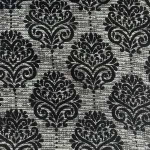 Customized 100% Polyester Flocked Linen Fabric Flock Velvet For Furniture