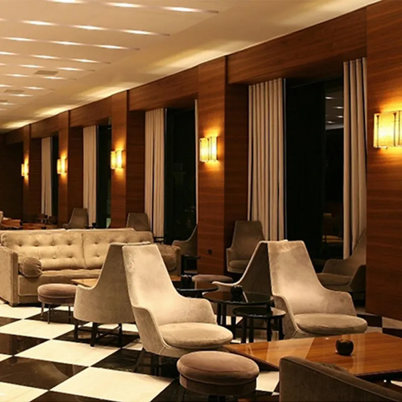 Meubles de luxe pour les salons, les restaurants, les boîtes de nuit modernes, chaises à un siège, chaises de canapé pour le hall de l'hôtel