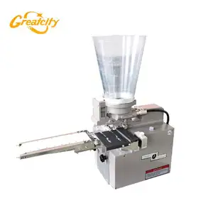 Auto high-speed Small spring roll machine/ india Curry puff machine packing delicious chinese dumplin