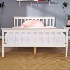 Muebles de Dormitorio Baratos de Fábrica, <span class=keywords><strong>Cama</strong></span> de Madera Maciza, Estructura de <span class=keywords><strong>Cama</strong></span>, <span class=keywords><strong>Cama</strong></span> Queen Size, Estructura de <span class=keywords><strong>Cama</strong></span> King Size - Product Image 4