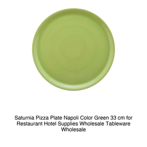 จานพิซซ่านาโปลี ขนาด 33 ซม. สีเขียวซัตตูร์เนีย - Product Image 2