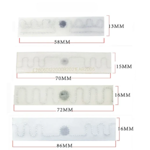 Etiquetas de lavandería lavables RFID UHF y etiquetas de lavandería a prueba de manipulaciones etiquetas reutilizables seguimiento uniforme tela textil ropa de lino seguimiento - Product Image 1