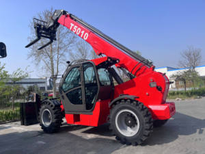 Mini cargador telescópico chino Boom Wheel Loader Bobcatt Telehandler Carretilla elevadora telescópica Maquinaria de movimiento de tierras con CE - Product Image 5