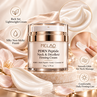 Crème raffermissante pour le cou et le décolleté au logo personnalisé PDRN Multi-Peptide Ectoin, pour un aspect plus ferme, une peau plus lisse et nourrissante