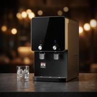 Nouveau design comptoir RO osmose inverse système de filtre à eau chaud froid bouton de contrôle normal distributeur d'eau refroidisseur d'eau