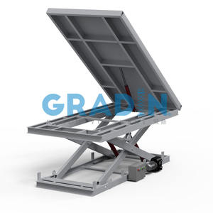 Malzemeler saygısız makineleri dökmek için kullanılan özelleştirilmiş devirme kaldırma hidroliği makaslı kaldırma tablası <span class=keywords><strong>Platform</strong></span> Upender - Product Image 4