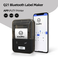 Machine d'impression d'étiquettes portable sans fil USB rechargeable pour codes-barres et autocollants