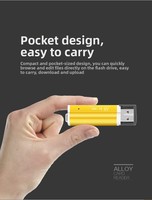 ZZX OEM ODM Lector de Tarjetas Multifuncional Cuatro en Uno de Aleación de Aluminio, Lector de Tarjetas de Memoria SD/TF/MS Duo/MS Micro para Teléfono Móvil y Cámara