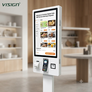 Quiosco de Autoservicio Moderno y Minimalista de 21.5 Pulgadas con Pantalla Táctil para Cafeterías y Bistrós - Product Image 5