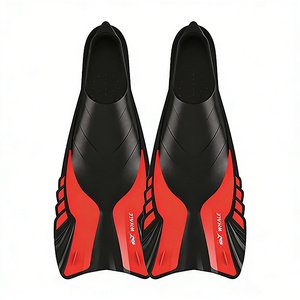 Aletas de Natación <span class=keywords><strong>WHALE</strong></span>, Aletas Cortas Cómodas para Entrenamiento, Aletas de Pie Completo FN-400 - Product Image 1