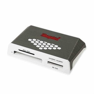 100% Original in Stock Kingston FCR-HS4 All in One USB3.0 <b>Card</b> Reader for <b>SD</b>/SDXC/microSD/MS/Compact Flash CF <b>Cards</b> - Product Image 1