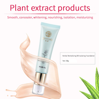 Base de Maquillage Waterproof Longue Durée Visage Rungenyuan aux Herbes, Effet Changeur de Couleur, Sous Marque Blanche OEM