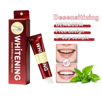 Les fabricants OEM de Chine fabriquent sur mesure dentifrice blanchissant pour adultes